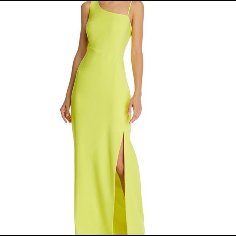 NWT Laundry by Shelly Segal Crepe Gown Long Dress